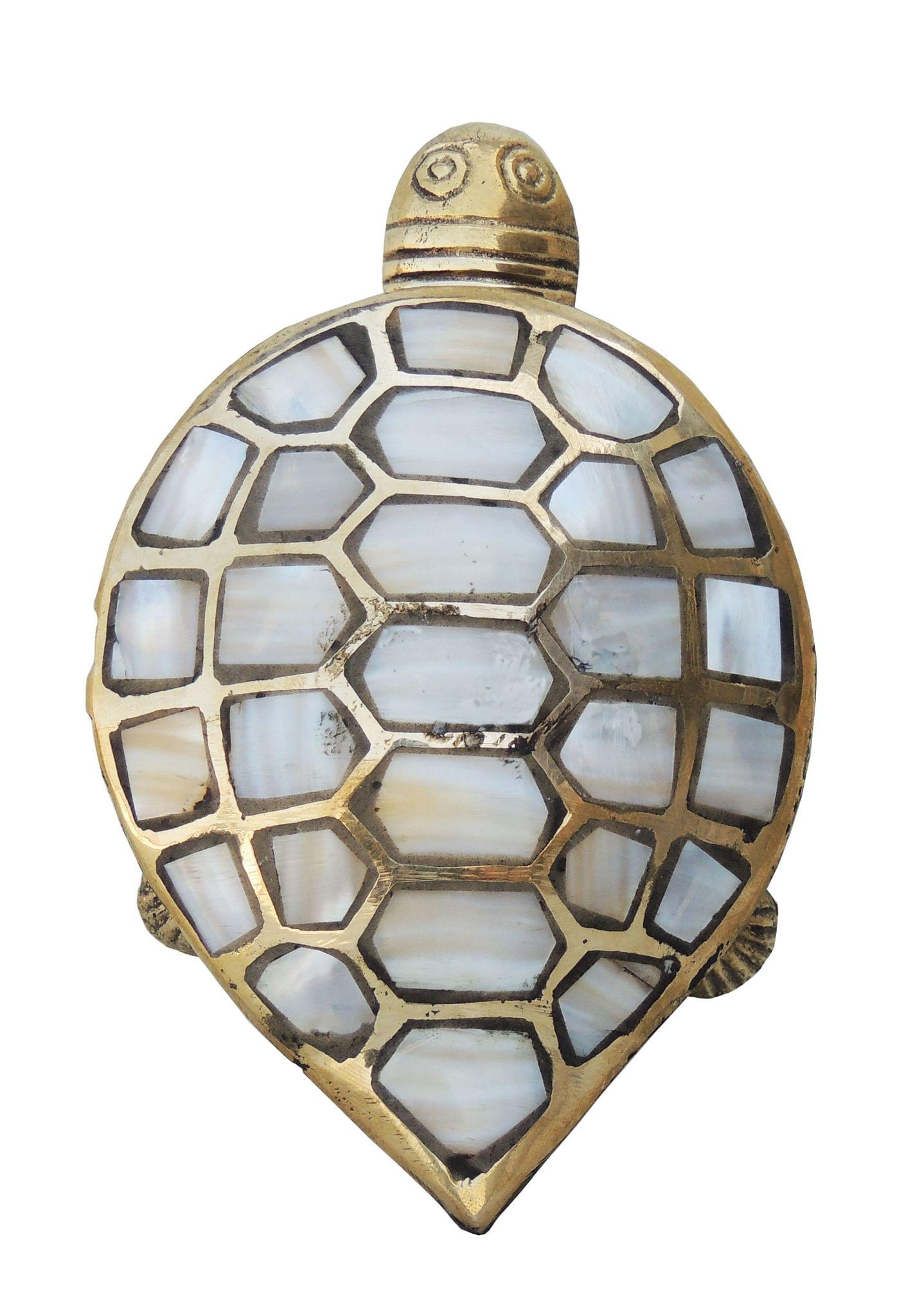 Brass Showpiece Tortoise | Kachua Statue