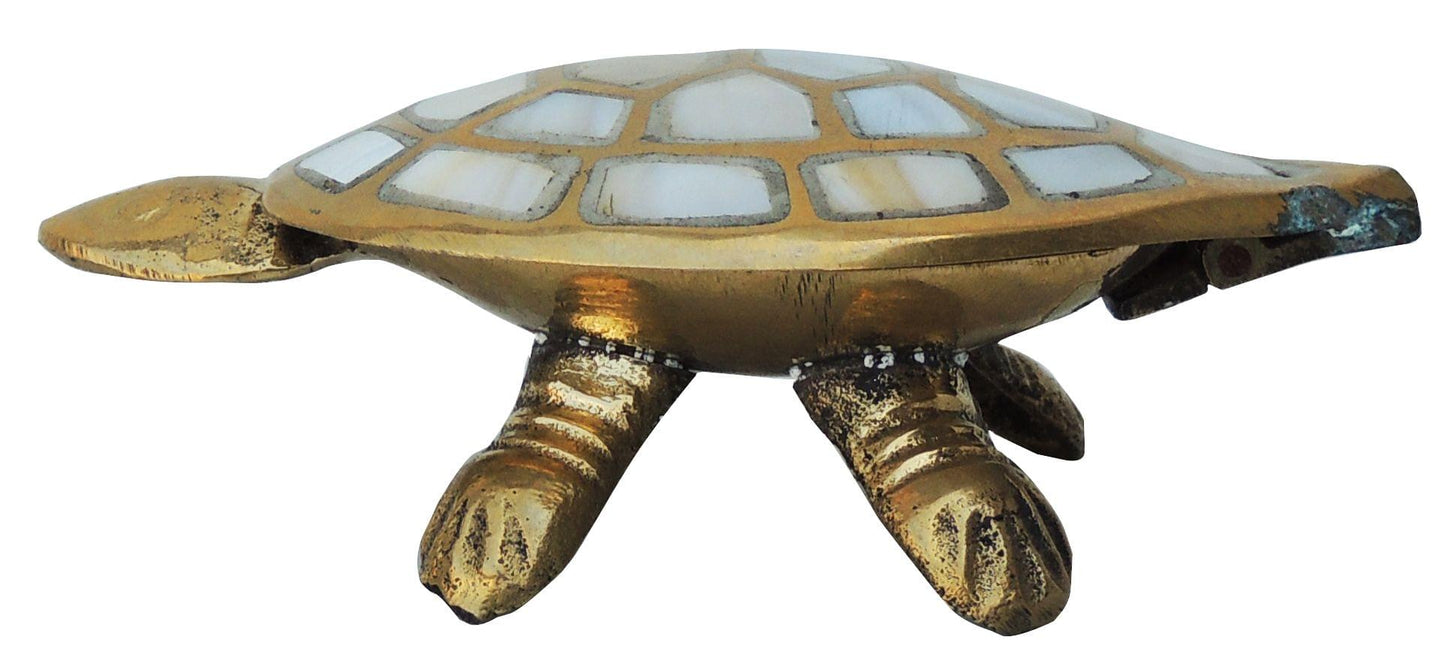 Brass Showpiece Tortoise | Kachua Statue