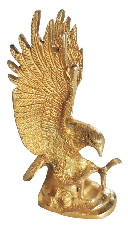 Brass Showpiece Eagle Statue