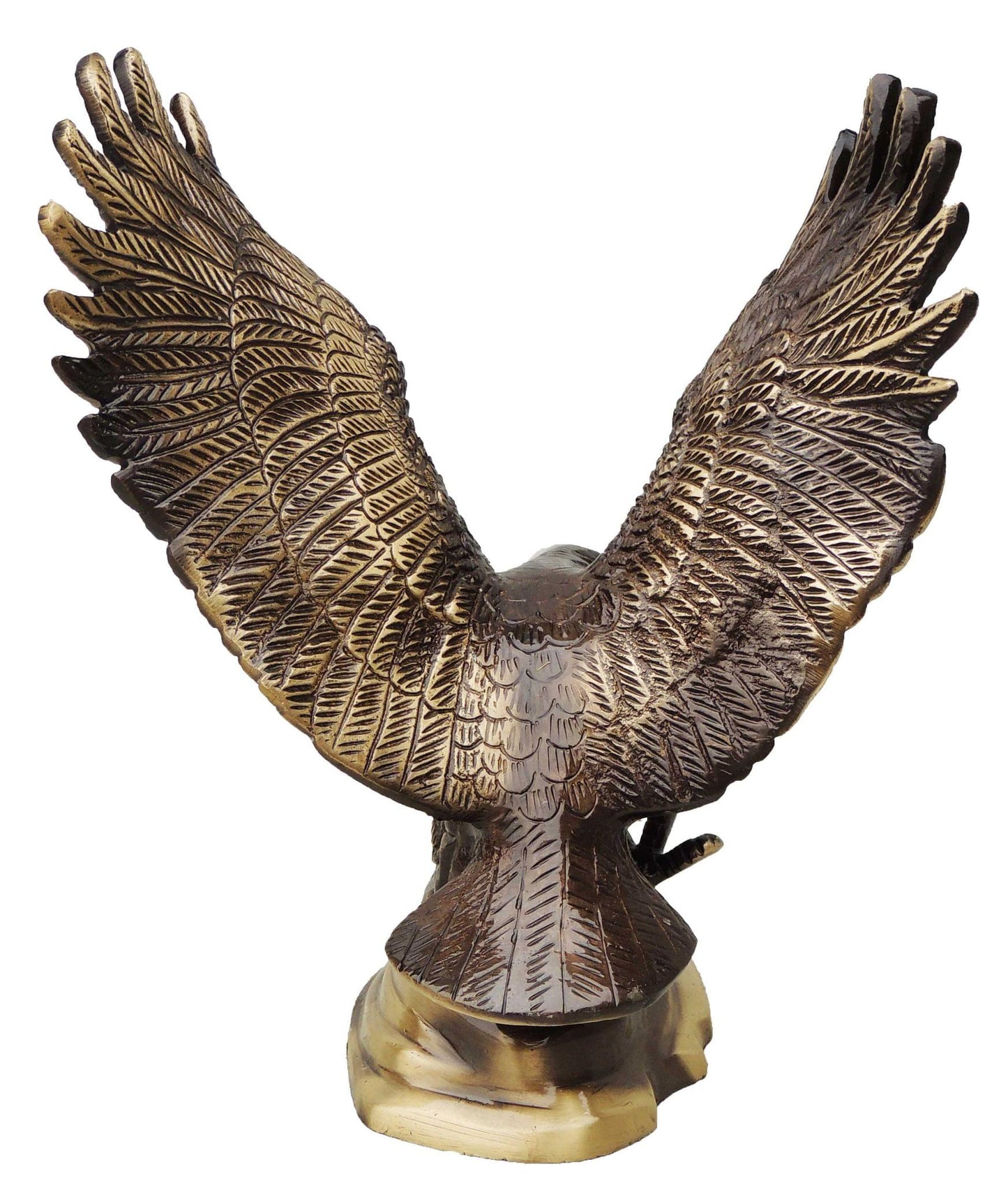 Brass Antique Showpiece Eagle Statue