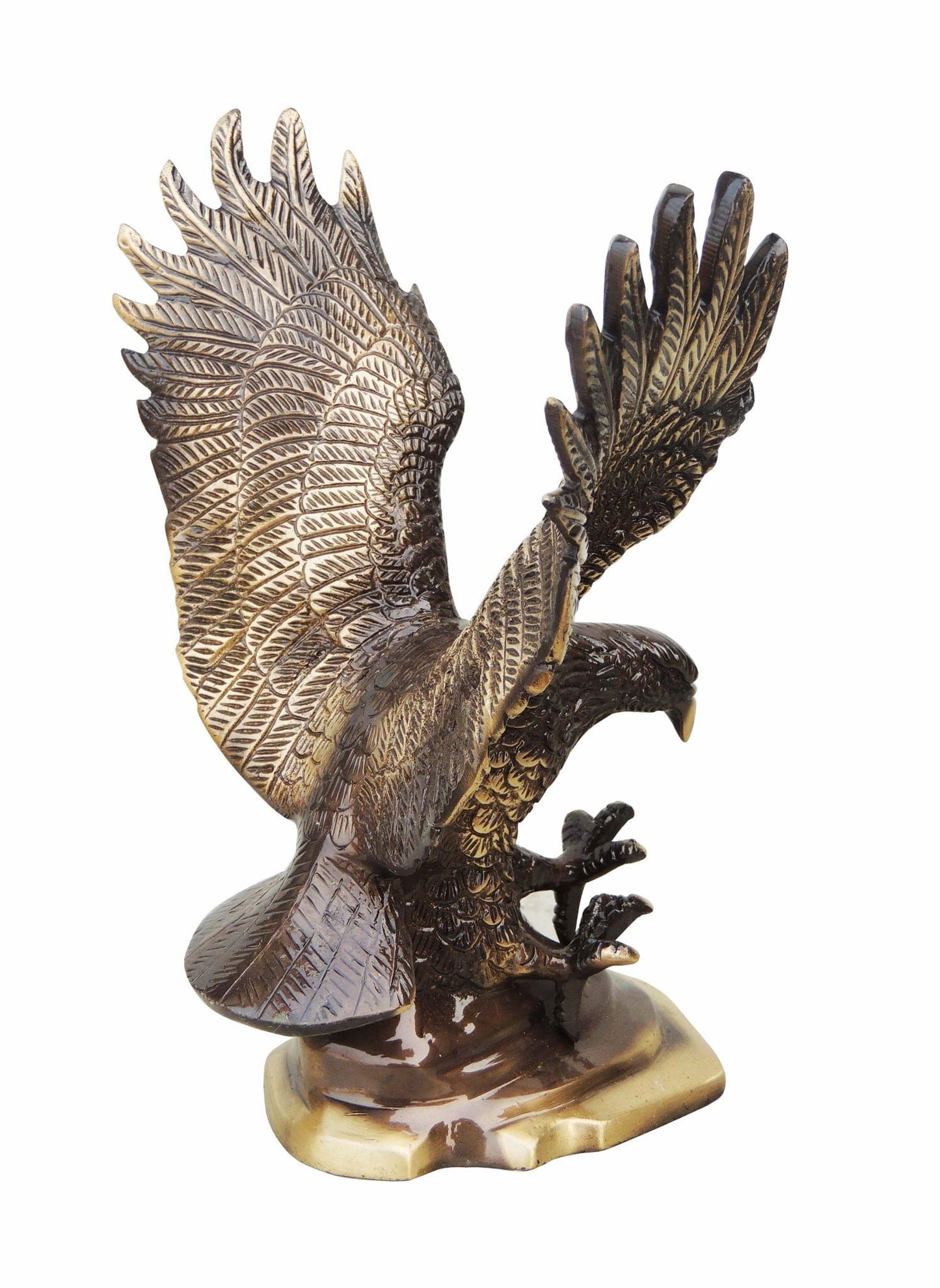 Brass Antique Showpiece Eagle Statue