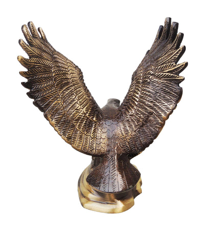 Brass Antique Showpiece Eagle Statue