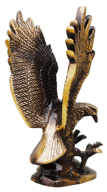 Brass Antique Showpiece Eagle Statue