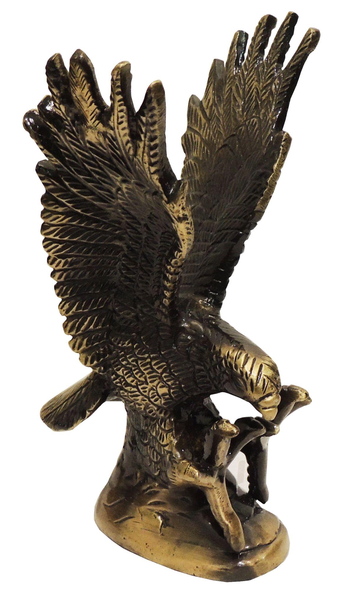 Brass Antique Showpiece Eagle Statue