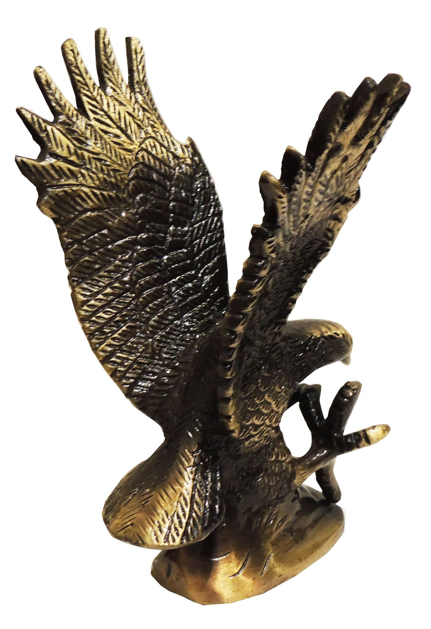 Brass Antique Showpiece Eagle Statue