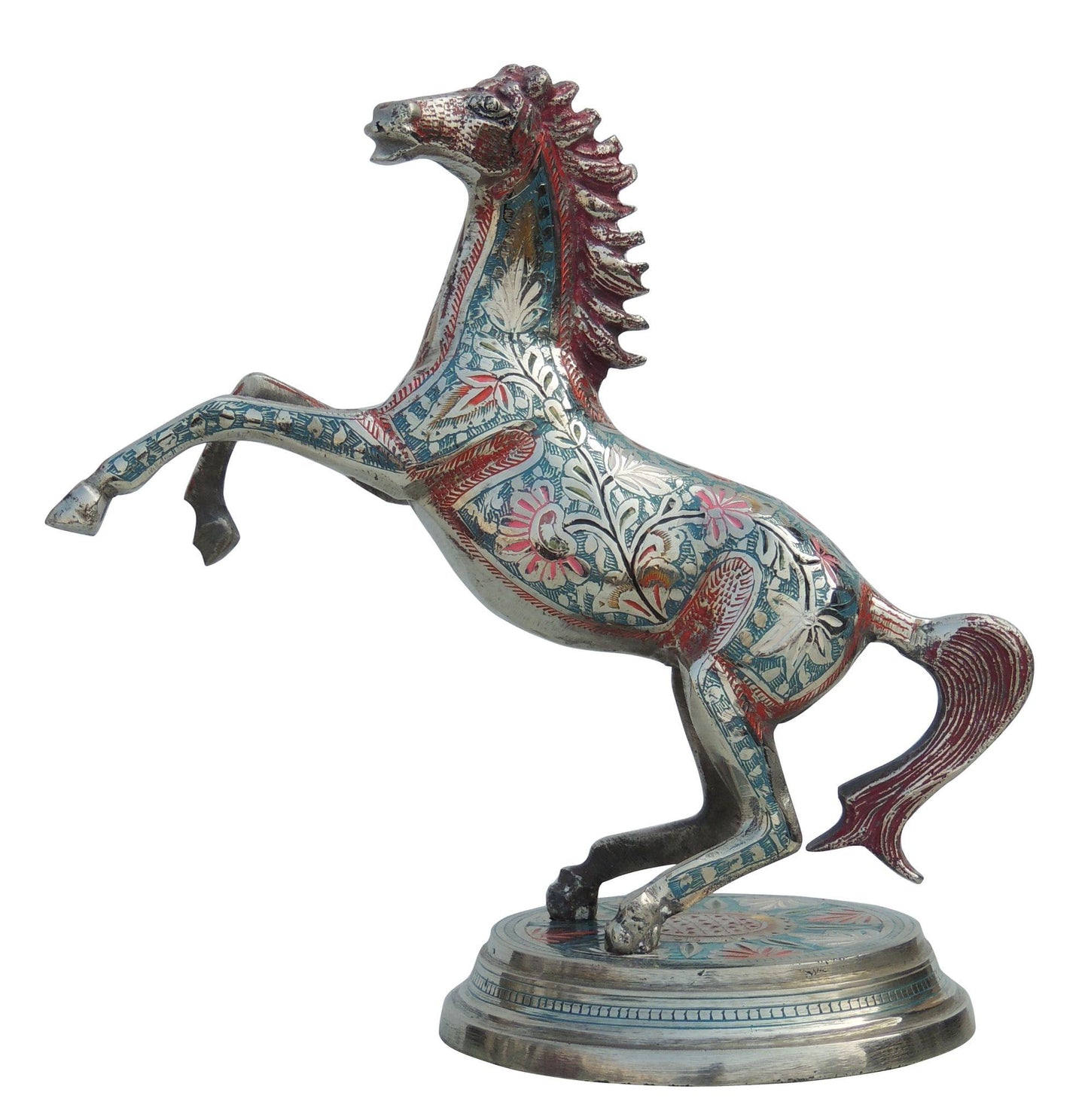 Brass Showpiece Horse Statue