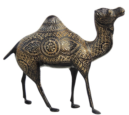 Brass Showpiece Camel Statue