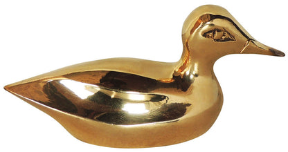 Brass Showpiece Duck Statue