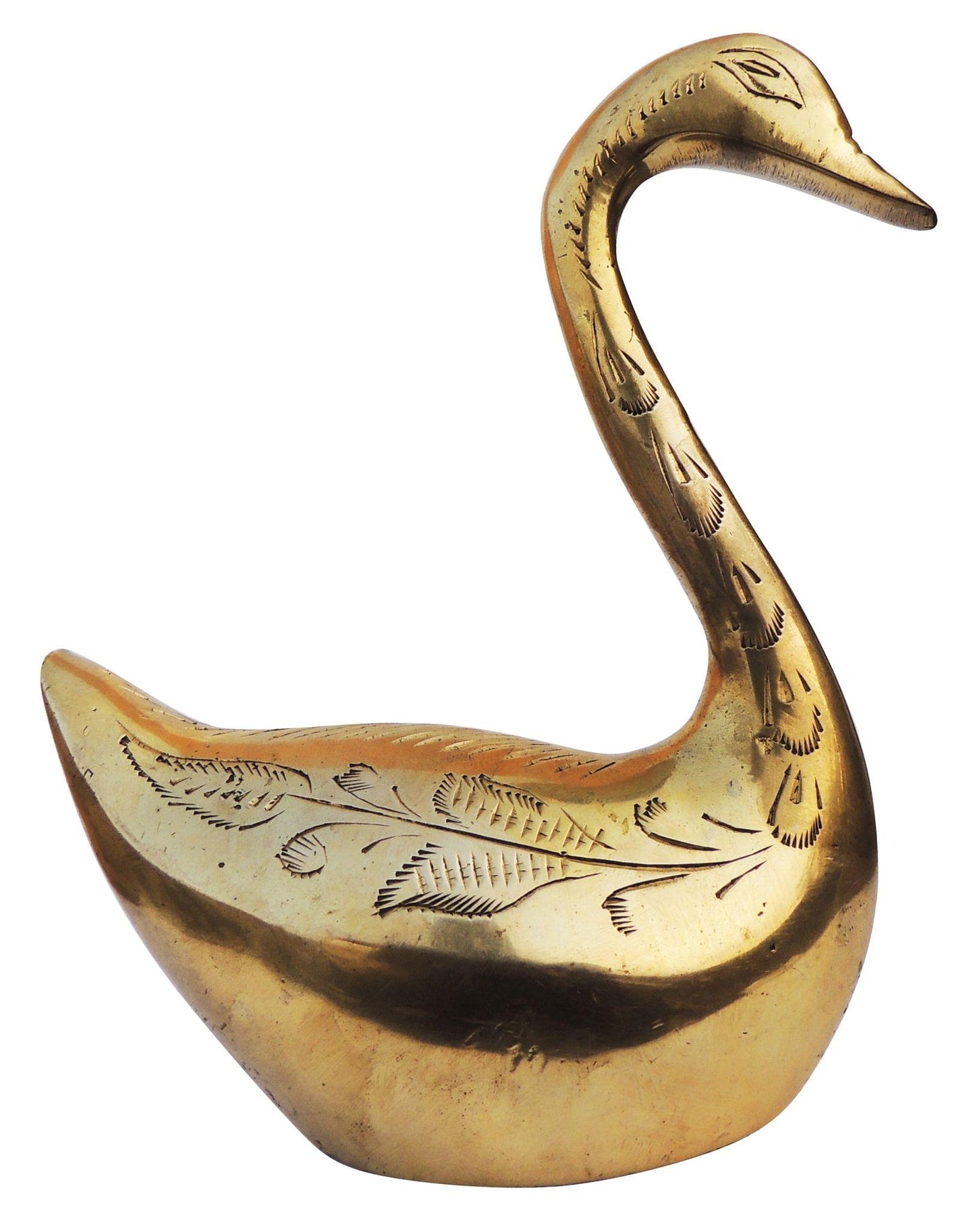 Brass Showpiece Duck Statue