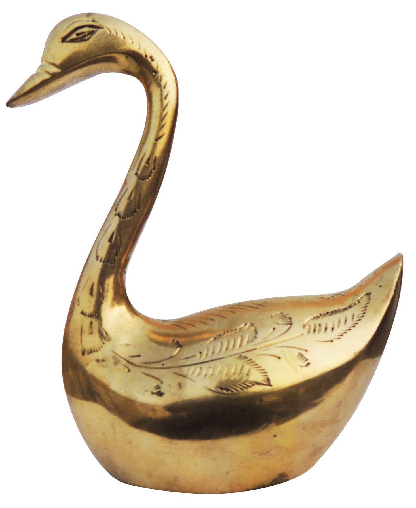 Brass Showpiece Duck Statue