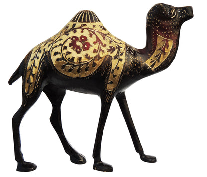 Brass Showpiece Camel Statue