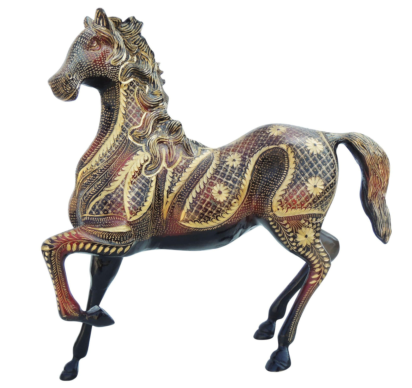 Brass Showpiece Horse