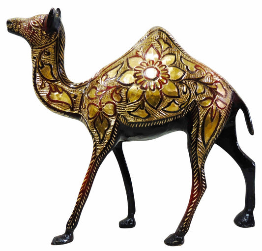 Brass Showpiece Camel Statue