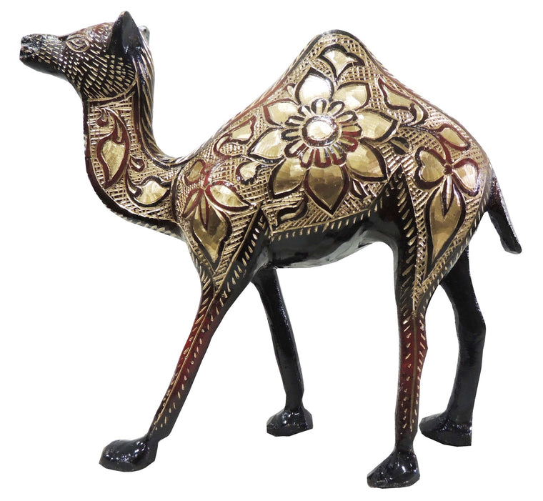 Brass Showpiece Camel Statue