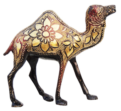 Brass Showpiece Camel Statue