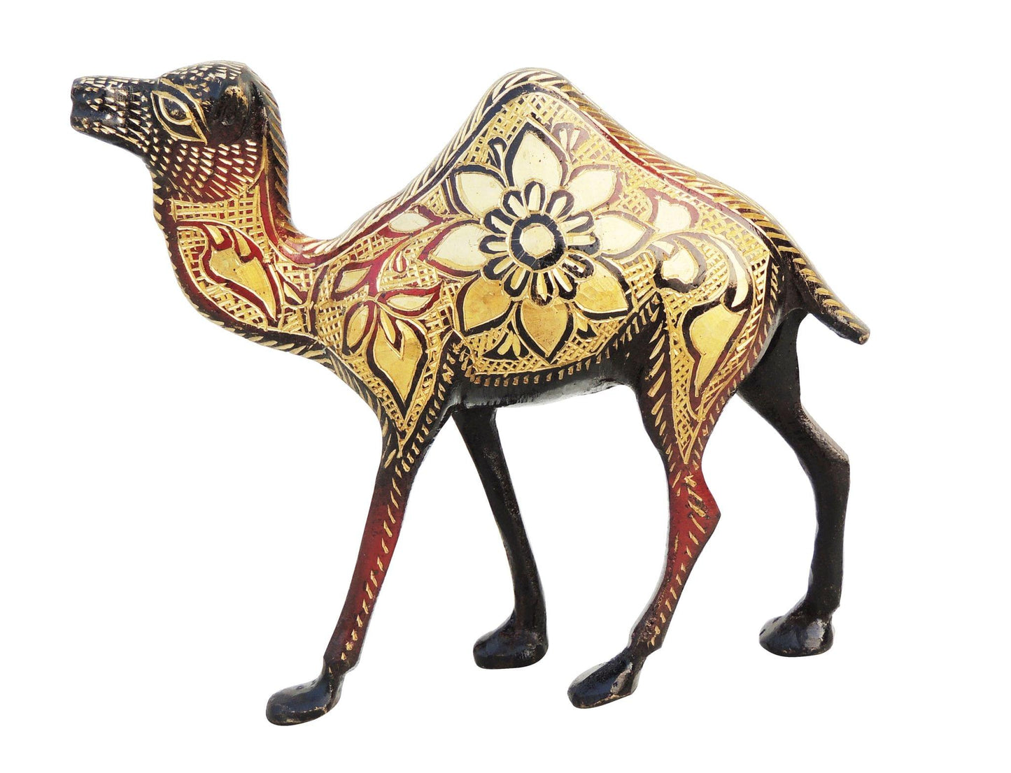 Brass Showpiece Camel Statue