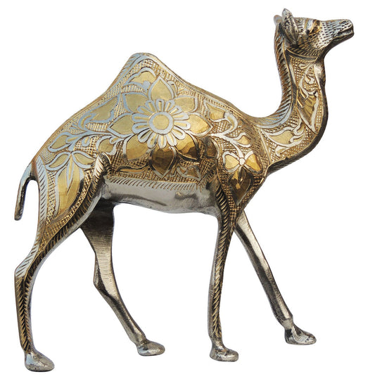 Brass Showpiece Camel Statue