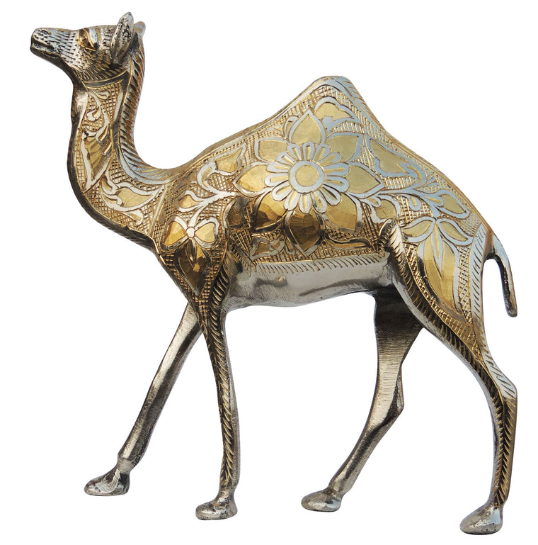 Brass Showpiece Camel Statue