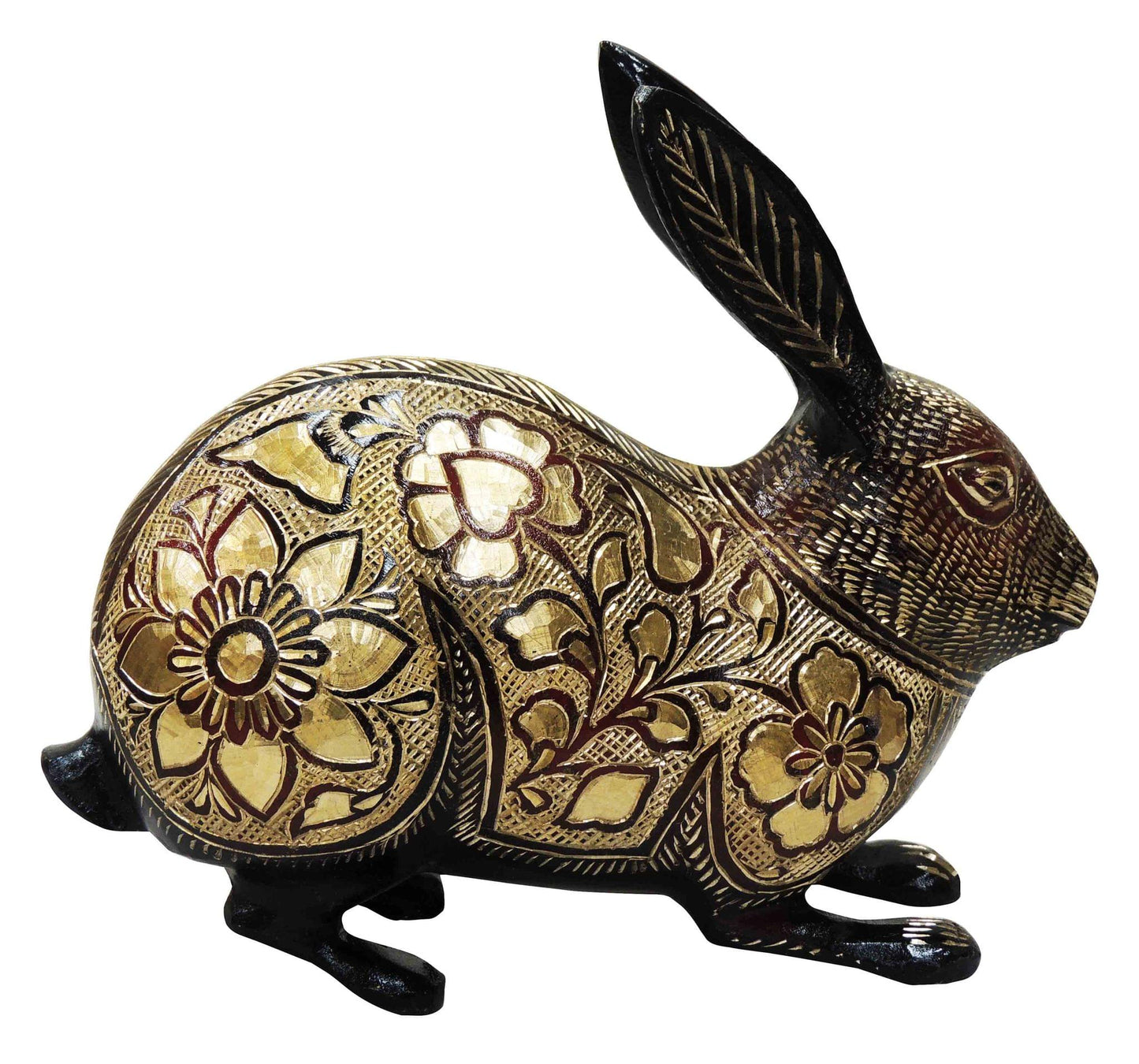 Brass Showpiece Rabbit Statue