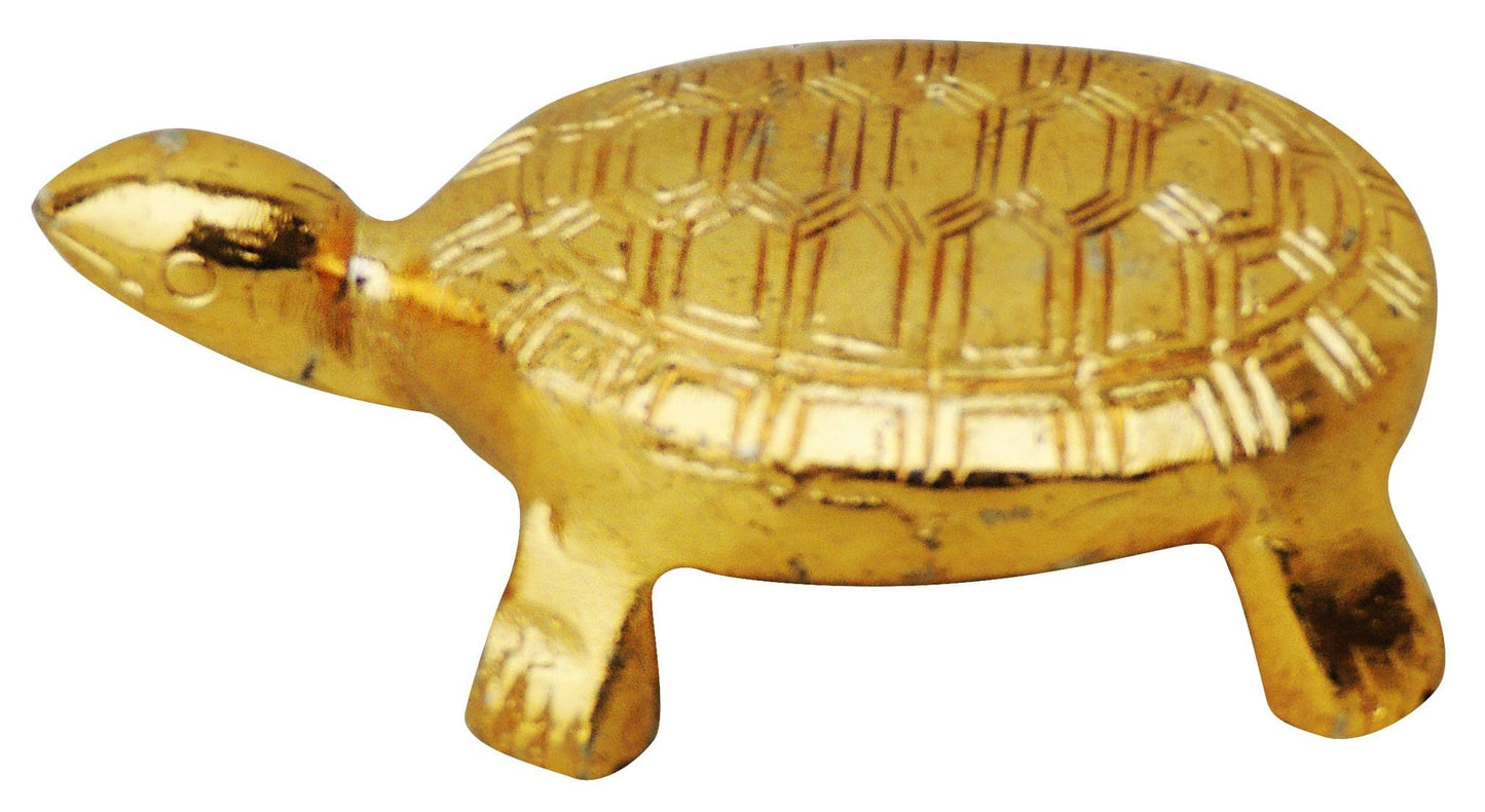 Brass Showpiece Tortoise Statue