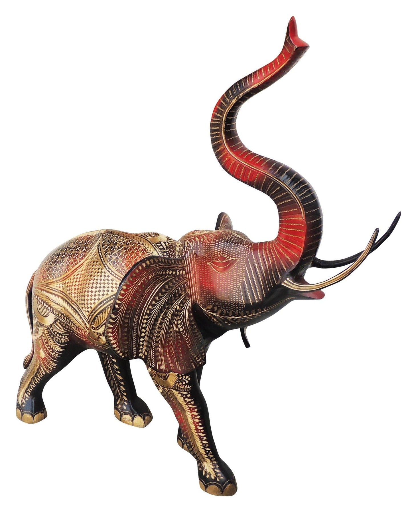 Brass Showpiece Elephant Statue