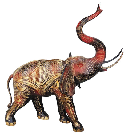 Brass Showpiece Elephant Statue