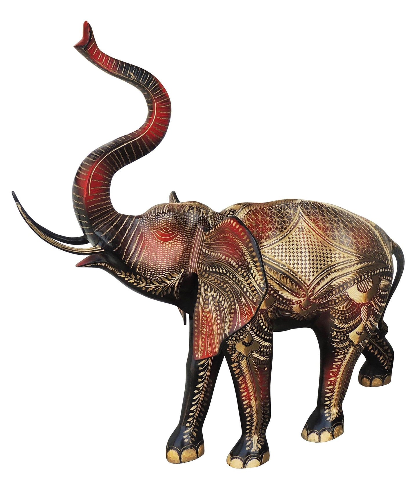 Brass Showpiece Elephant Statue