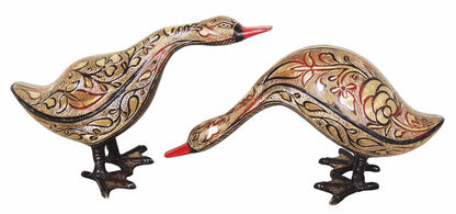 Brass Showpiece Duck Pair