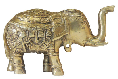 Brass Elephant Statue