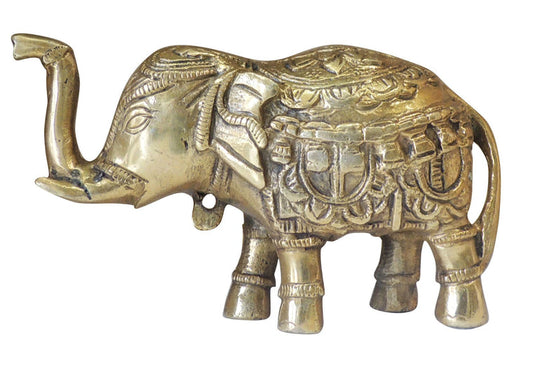 Brass Elephant Statue