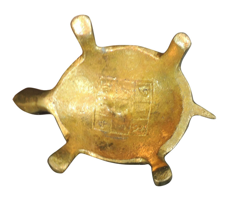 Brass Green Tortoise statue