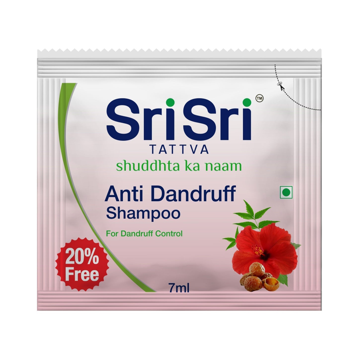 Sri Sri Tattva Anti Dandruff Shampoo Sachet - Dandruff Control