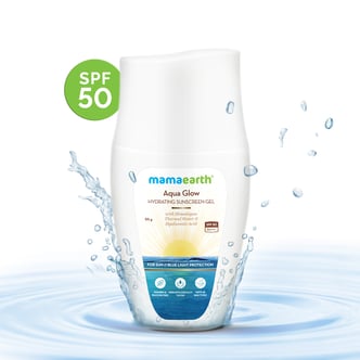 Mamaearth Aqua Glow Hydrating Sunscreen Gel 50g