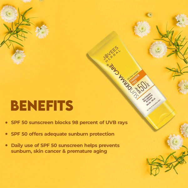 Jovees Sun Derma Care Lotion SPF 50 PA+++ Sunscreen