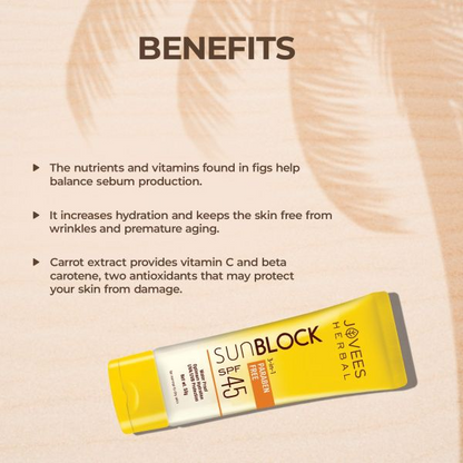 Jovees Sun Block SPF 45 Sunscreen
