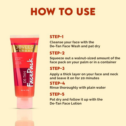 Jovees De-Tan Face Pack