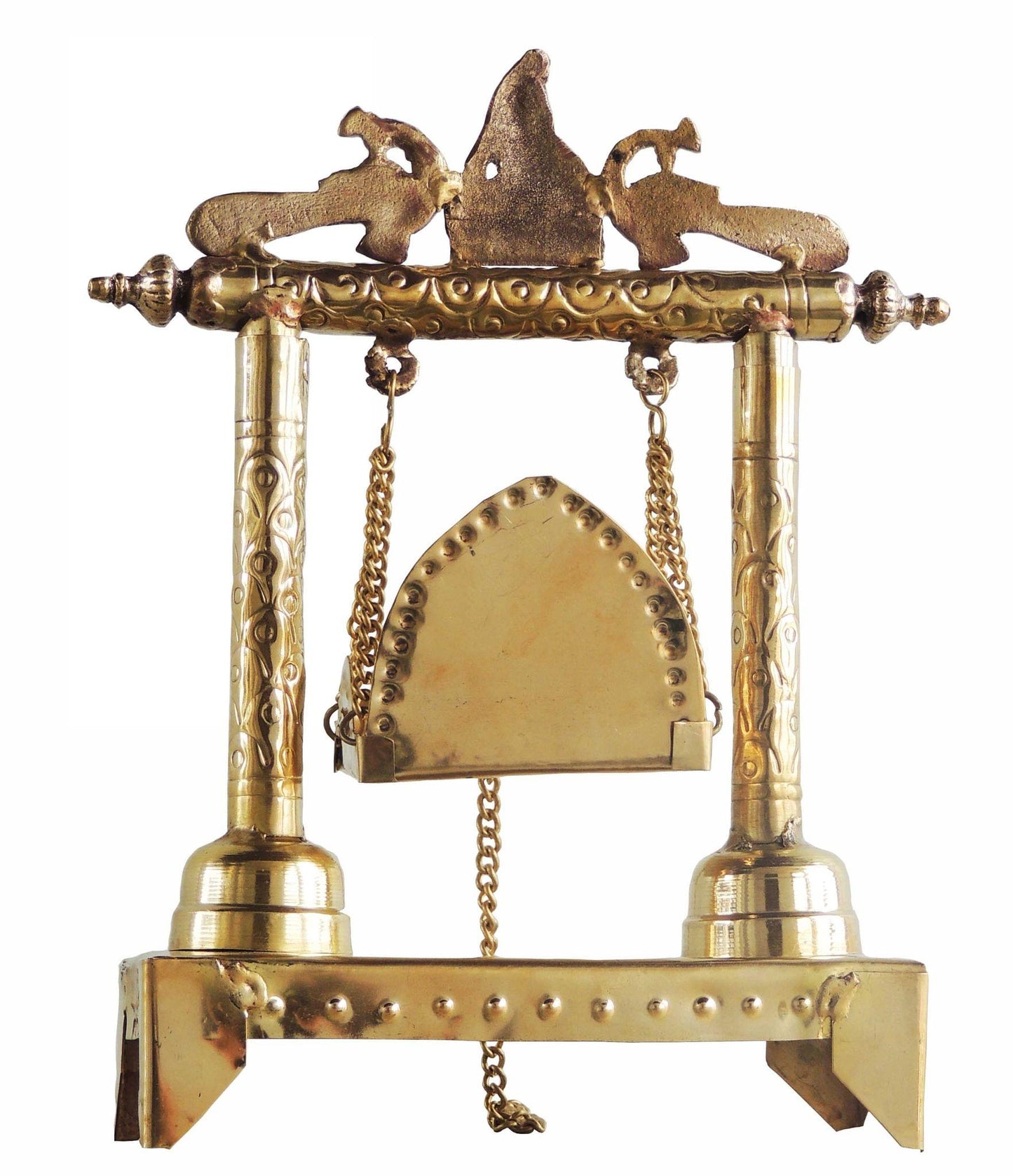 Brass Laddu Gopal Jhula For God Idol