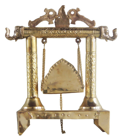 Brass Laddu Gopal Jhula For God Idol