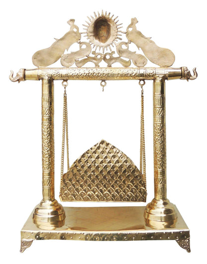 Brass Jhula for God