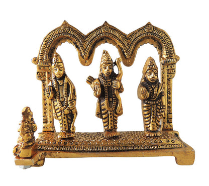 Brass Ram Darbar Statue