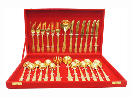 Brass Cutlery Set