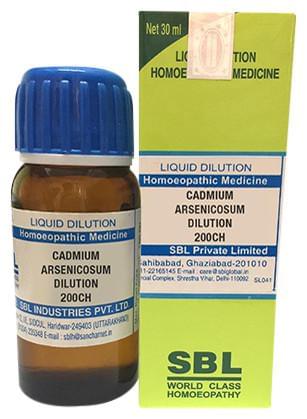 SBL Cadmium Arsenicosum Dilution 200 CH