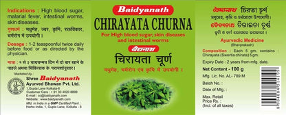 Baidyanath Vansaar Chirayata Churna