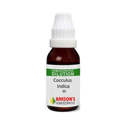 Bakson's Homeopathy Cocculus Indicus Dilution 30 - PUSHMYCART