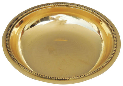 Pure Brass Halwa Bowl