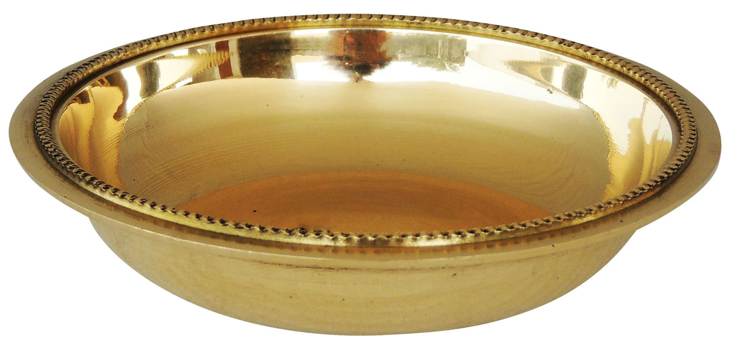 Pure Brass Halwa Bowl