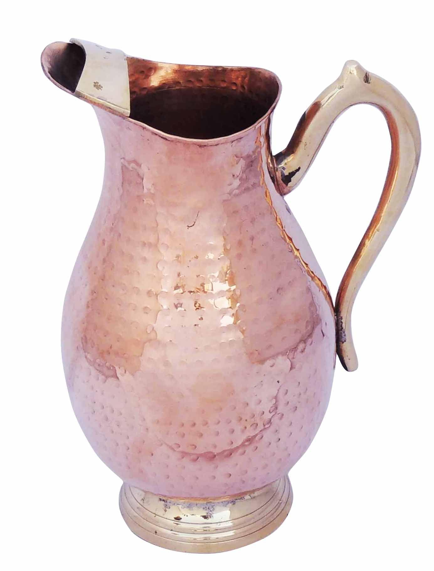 Copper Brass Jug  |Pack of 6