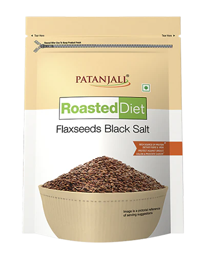 Patanjali Roasted Diet Faxseed Black Salt