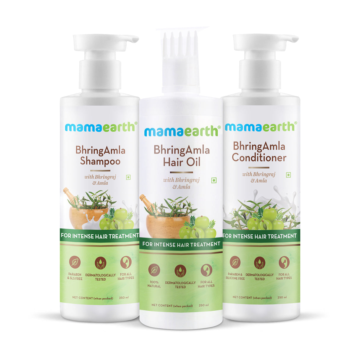 Mamaearth Intense Hair Treatment Kit, Combo