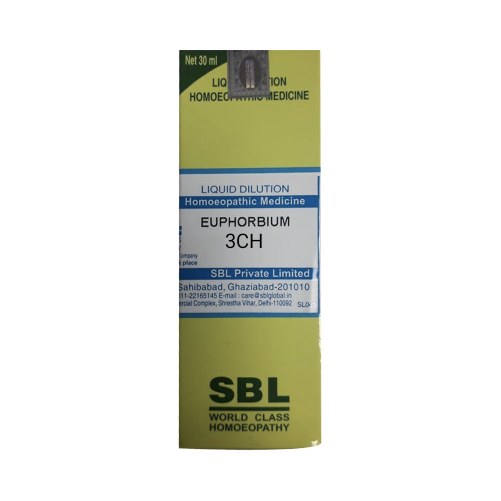 SBL Euphorbium Dilution 3 CH